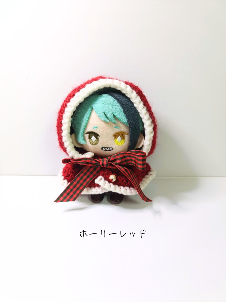 10cmぬい服 クリスマスフードケープ2025