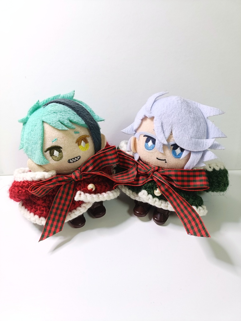 10cmぬい服 クリスマスフードケープ2025