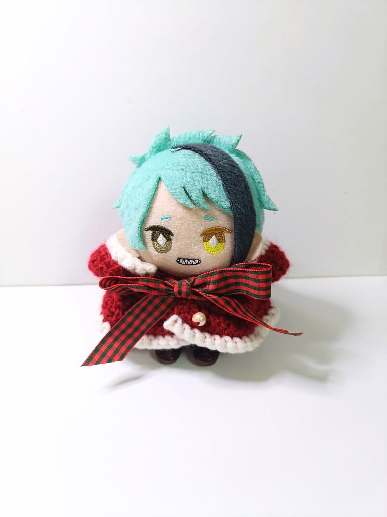 10cmぬい服 クリスマスフードケープ2025