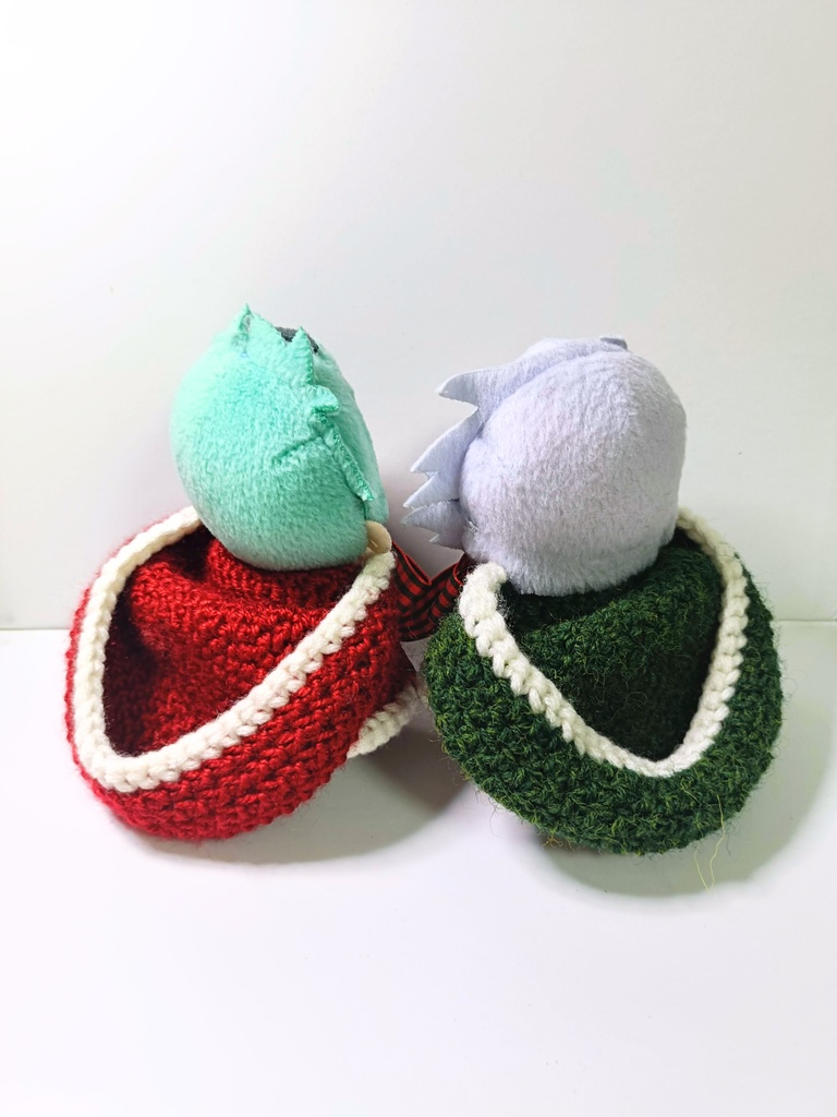 10cmぬい服 クリスマスフードケープ2025