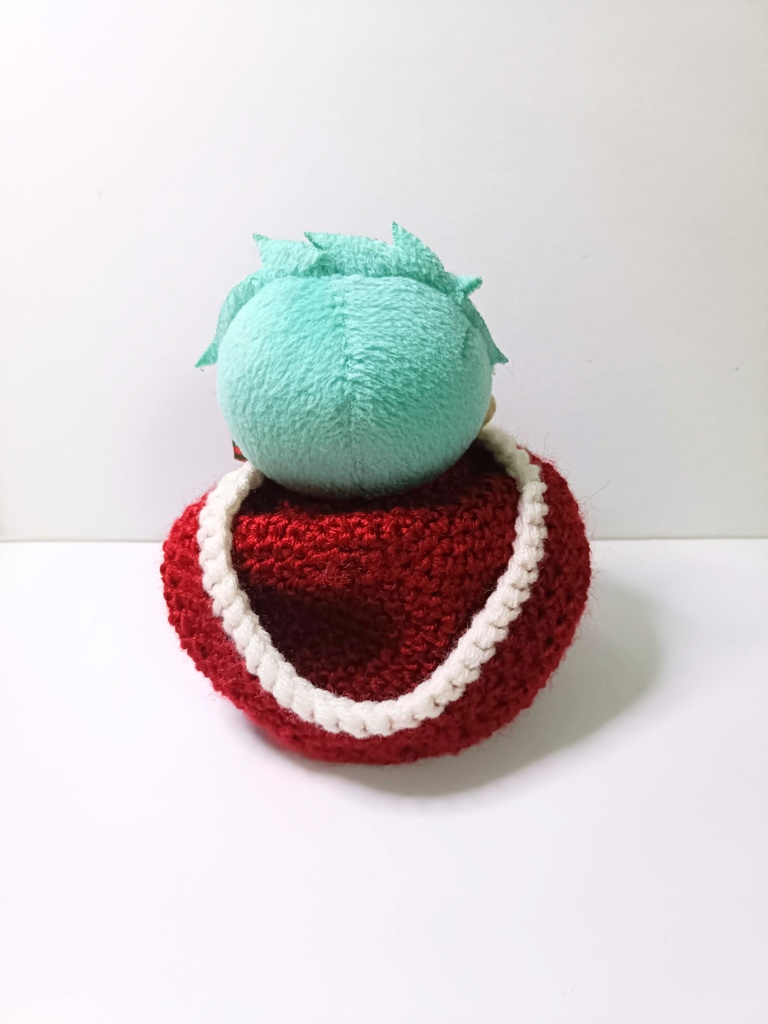 10cmぬい服 クリスマスフードケープ2025