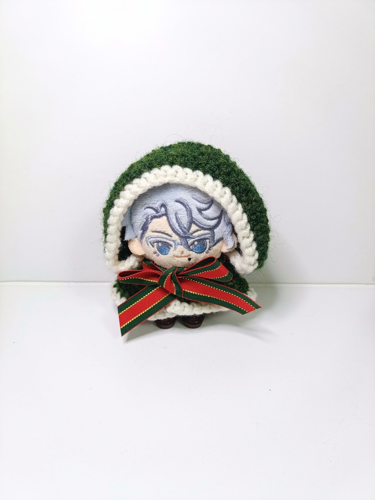 10cmぬい服 クリスマスフードケープ2025 -ver.2-