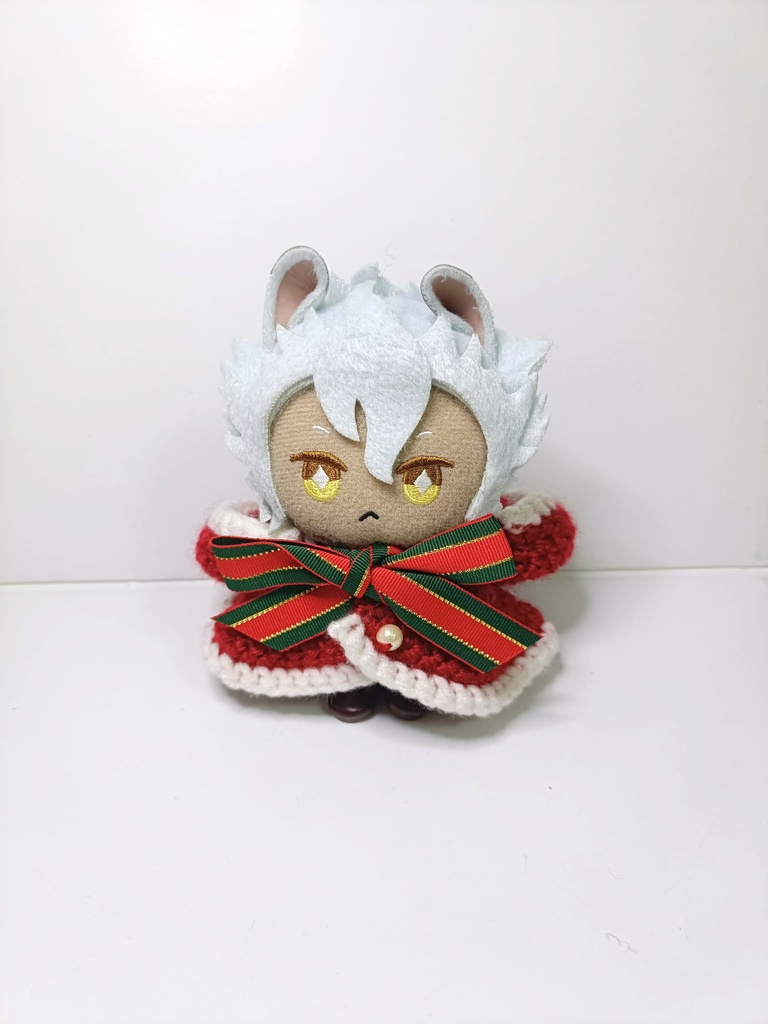 10cmぬい服 クリスマスフードケープ2025 -ver.2-