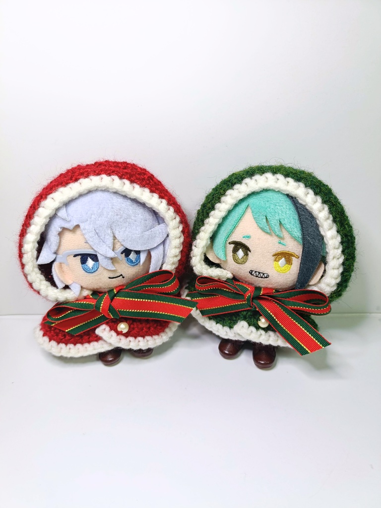 10cmぬい服 クリスマスフードケープ2025 -ver.2-