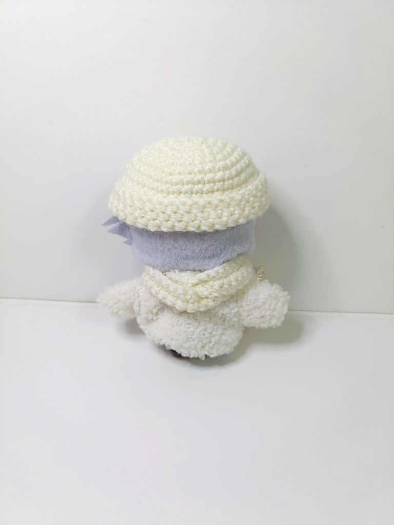 10cmぬい服 グミベアーニット帽&マフラーセット