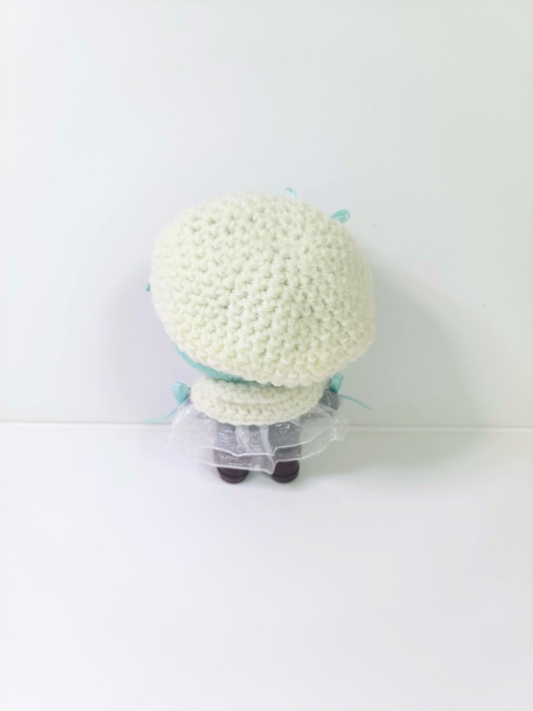 10cmぬい服 ホワイトデーケープ&ベレーセット