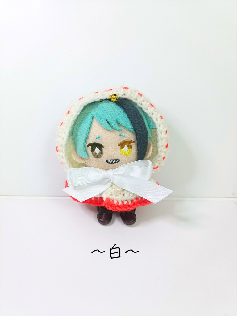 10cmぬい服 神社へおまいり!巫女さんフードケープ