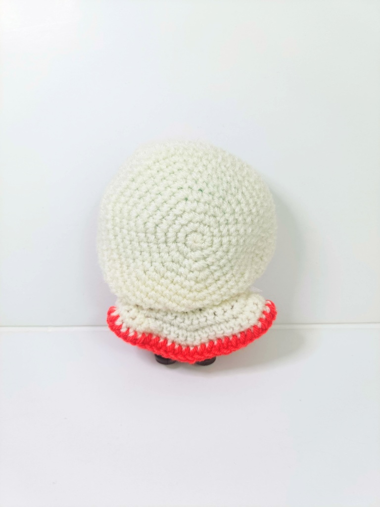 10cmぬい服 神社へおまいり!巫女さんフードケープ