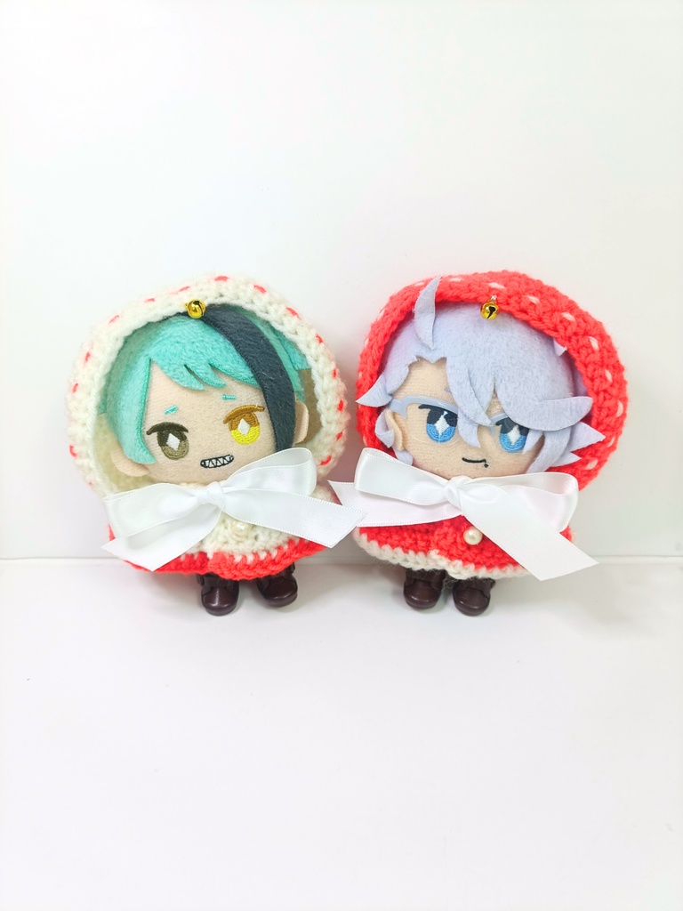 10cmぬい服 神社へおまいり!巫女さんフードケープ