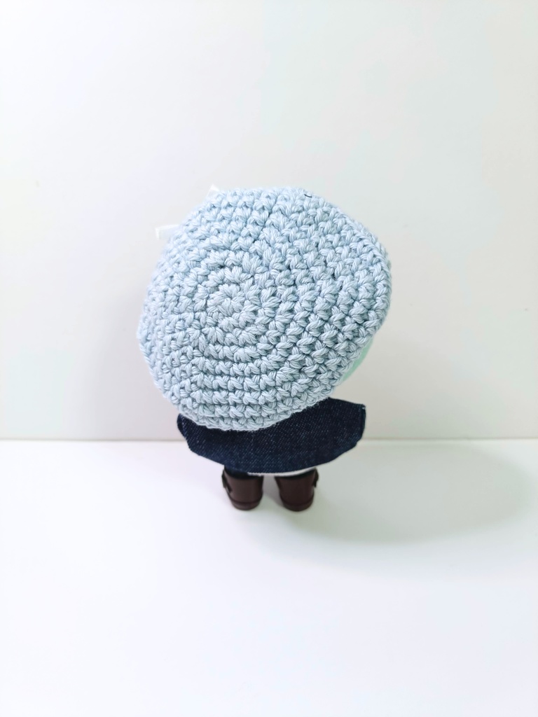 10cmぬい服 さわやかブルーセット2026(ベレー&トップス&ジャケット)