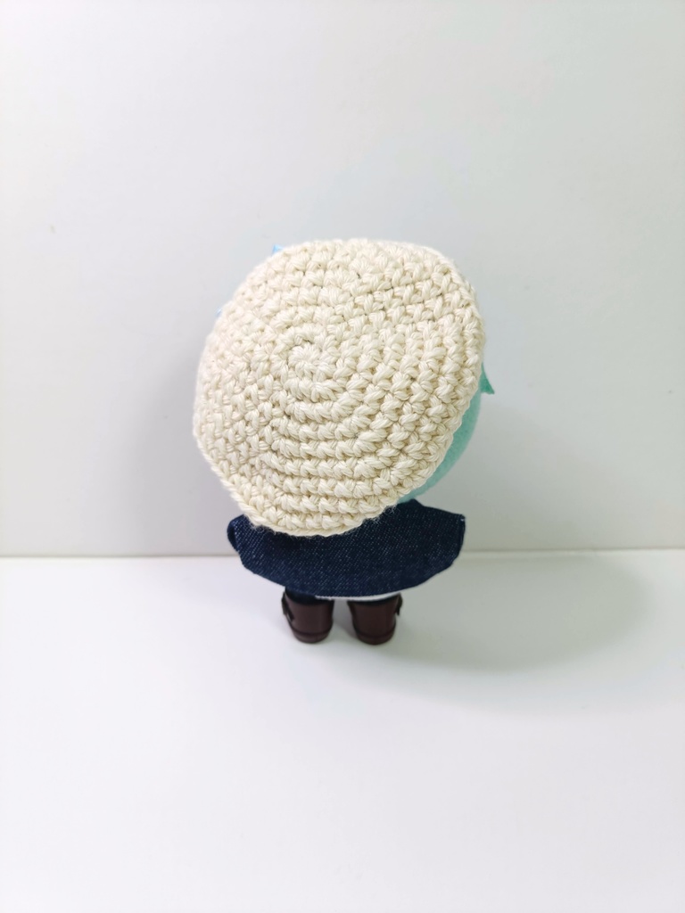 10cmぬい服 さわやかブルーセット2026(ベレー&トップス&ジャケット)