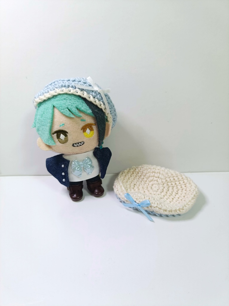 10cmぬい服 さわやかブルーセット2026(ベレー&トップス&ジャケット)