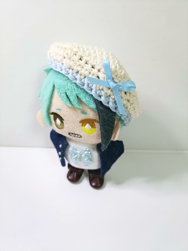 10cmぬい服 さわやかブルーセット2026(ベレー&トップス&ジャケット)