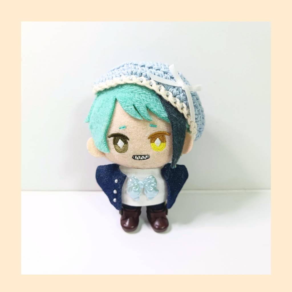 10cmぬい服 さわやかブルーセット2026（ベレー＆トップス＆ジャケット）