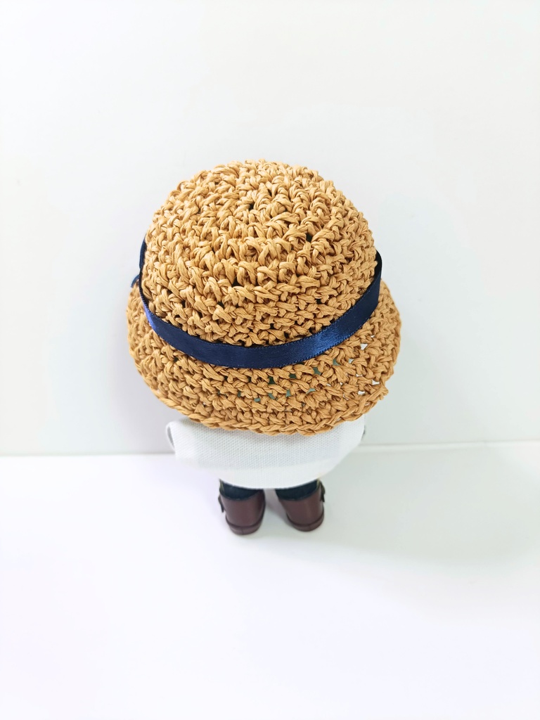 10cmぬい服 三ツ星麦わらセット(ハット&トップス&ジャケット)