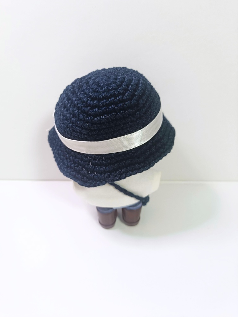 10cmぬい服 マリンハットセット(ハット&バッグ)