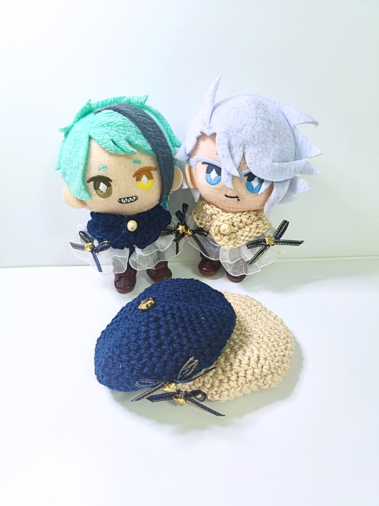 10cmぬい服 サマーエトワールケープ&ベレー