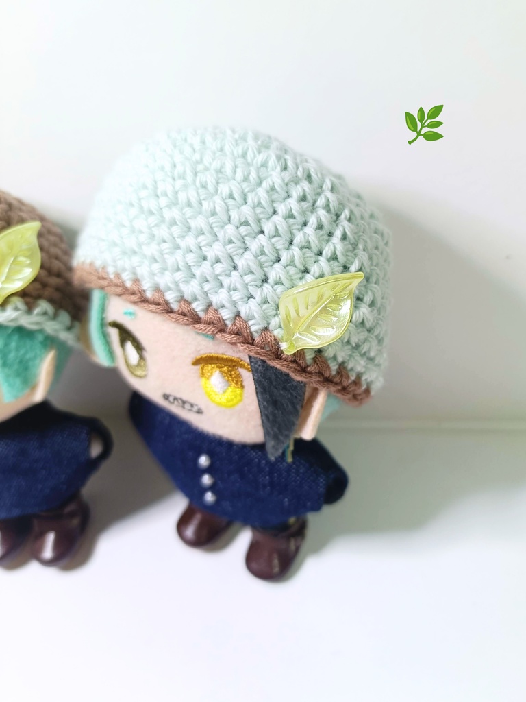 10cmぬい服 チョコミントカジュアルセット