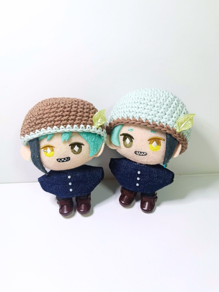 10cmぬい服 チョコミントカジュアルセット