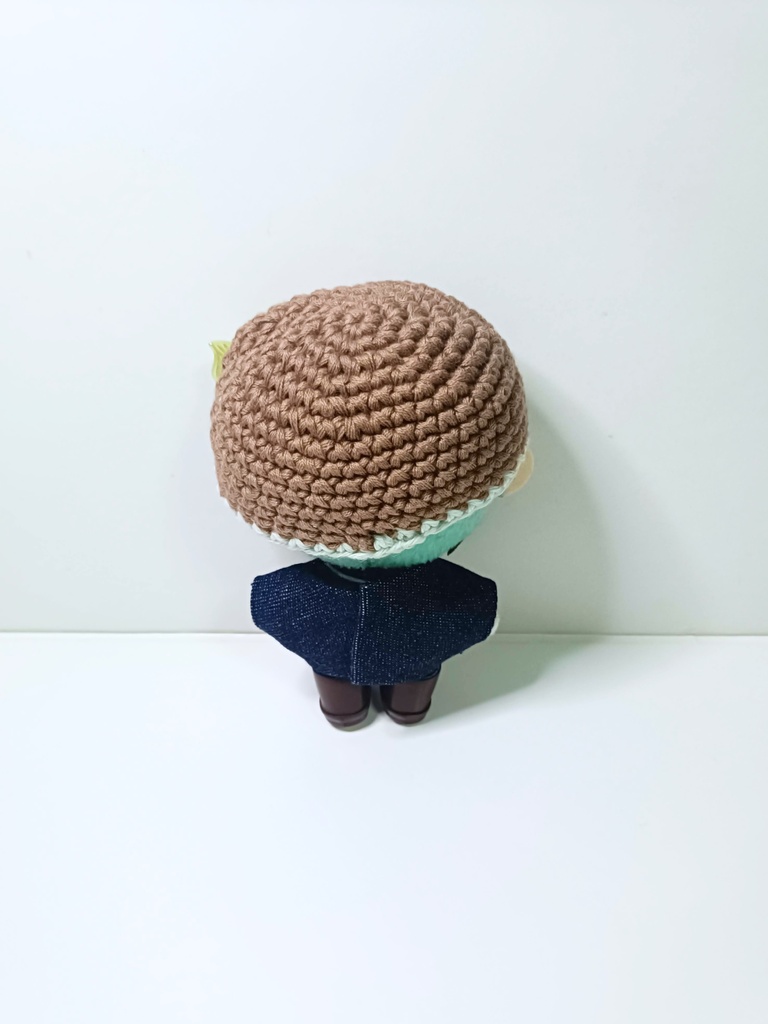 10cmぬい服 チョコミントカジュアルセット