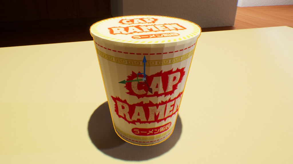 [3Dモデル]カップ麺