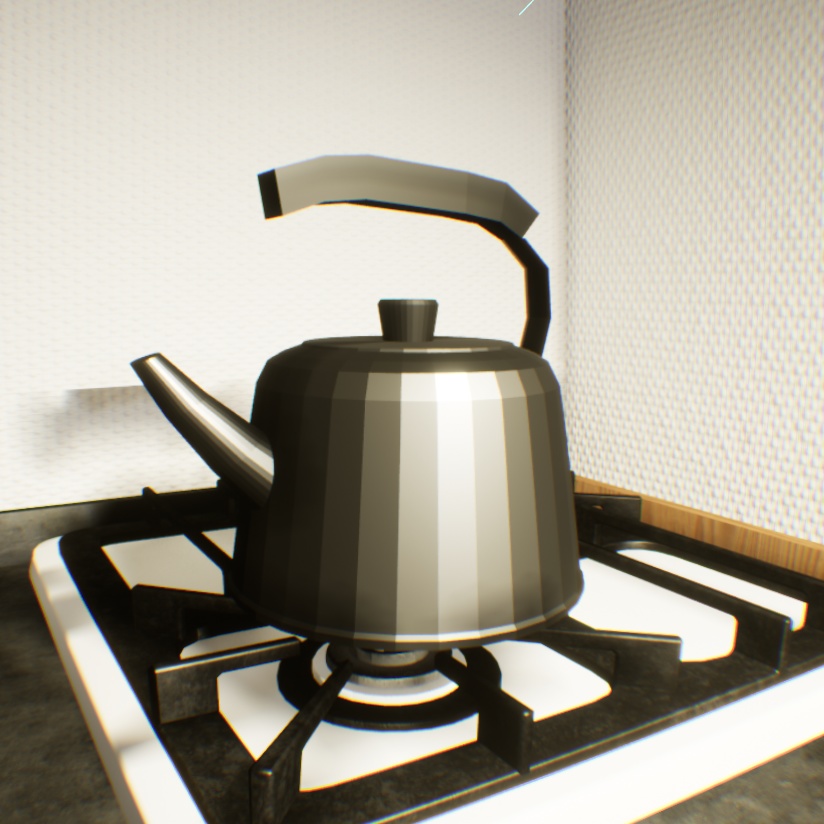 [3Dモデル]やかん