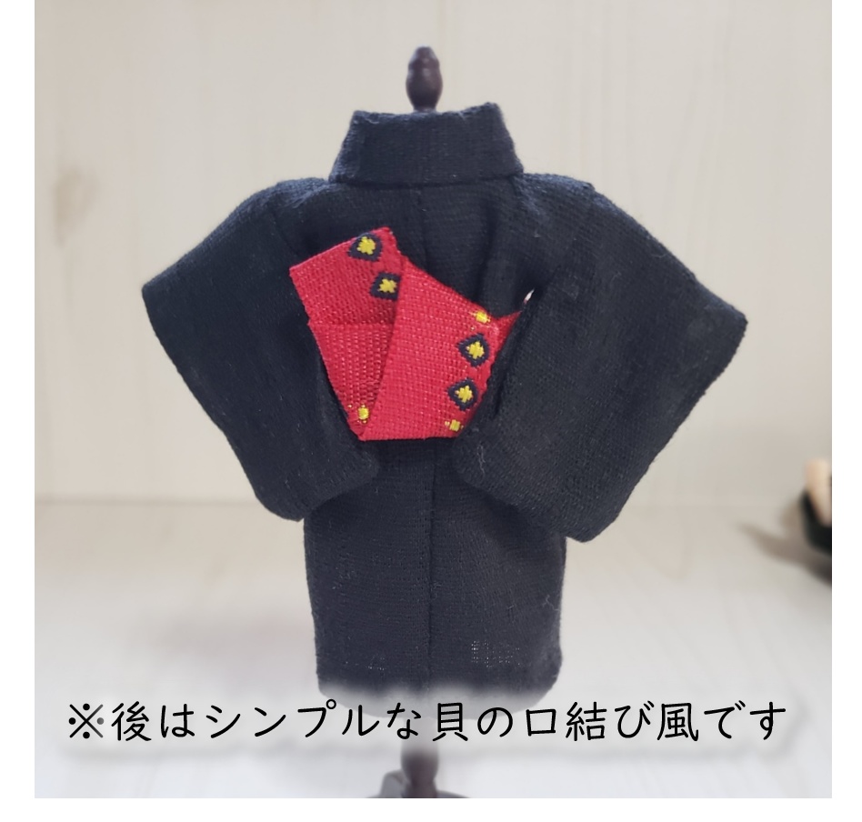 ねんどーる着用可✨アジアン帯がカッコいい着物👘