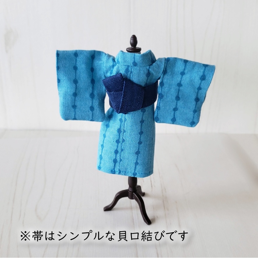 オビツ11着用可👘 和色の色合わせが楽しい💕 遊び浴衣🍶