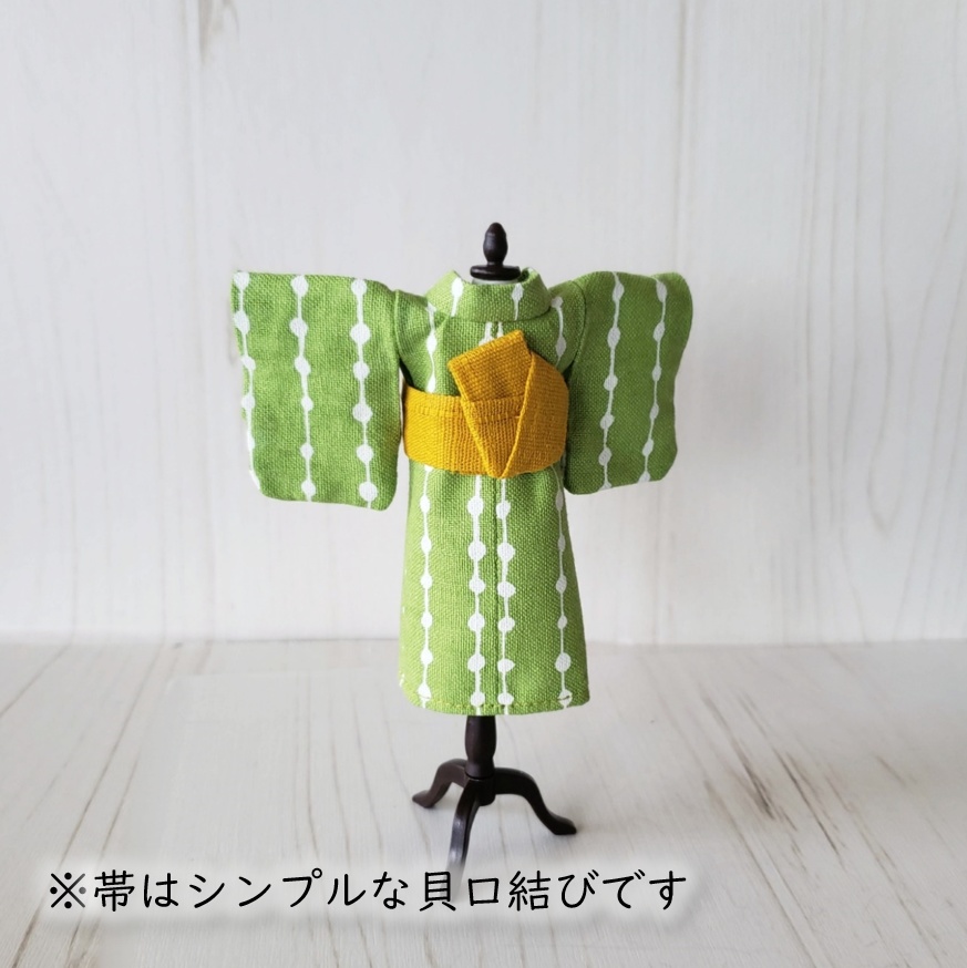 オビツ11着用可👘 和色の色合わせが楽しい💕 遊び浴衣🍶