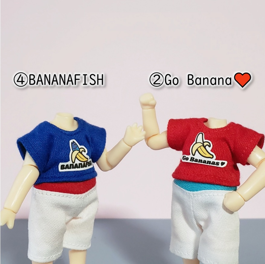 ちびTシャツ💕第1弾:バナナの日🍌