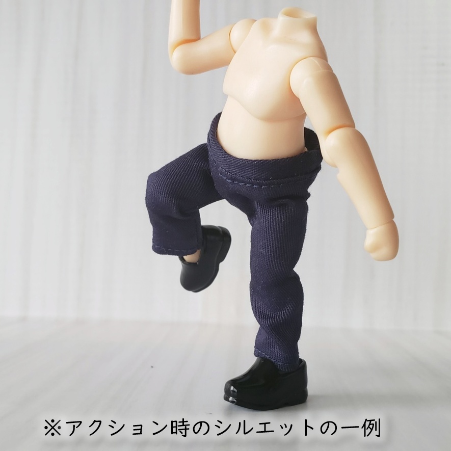 カラーコーデを楽しみたい✨クラシックカラーのストレートパンツ(ねんどーる着用可)
