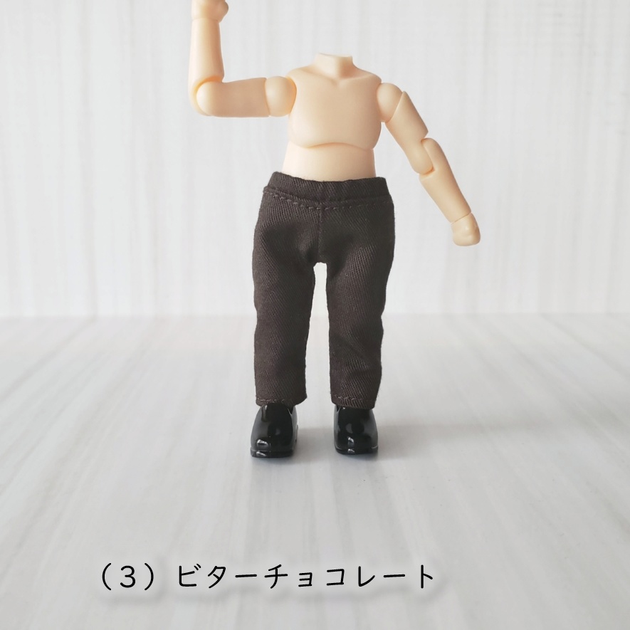カラーコーデを楽しみたい✨クラシックカラーのストレートパンツ(ねんどーる着用可)