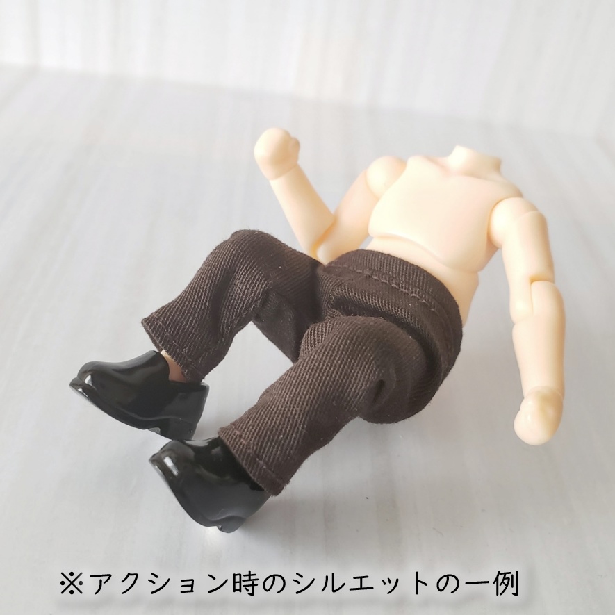 カラーコーデを楽しみたい✨クラシックカラーのストレートパンツ(ねんどーる着用可)