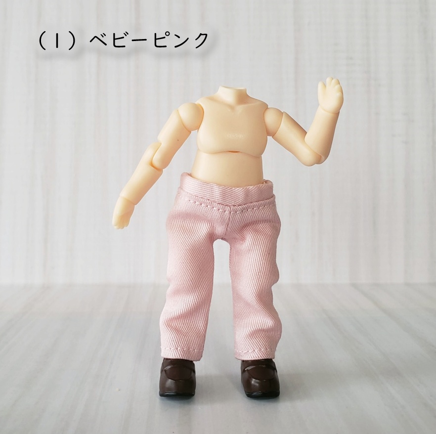 カラーコーデを楽しみたい✨アーミーカラーのストレートパンツ(ねんどーる着用可)