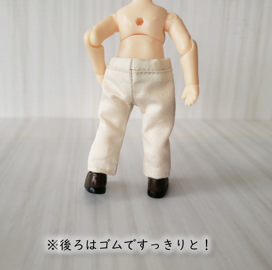 カラーコーデを楽しみたい✨アーミーカラーのストレートパンツ(ねんどーる着用可)