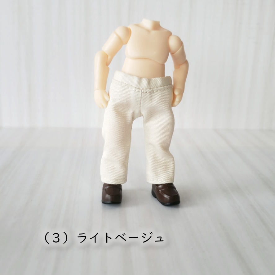 カラーコーデを楽しみたい✨アーミーカラーのストレートパンツ(ねんどーる着用可)