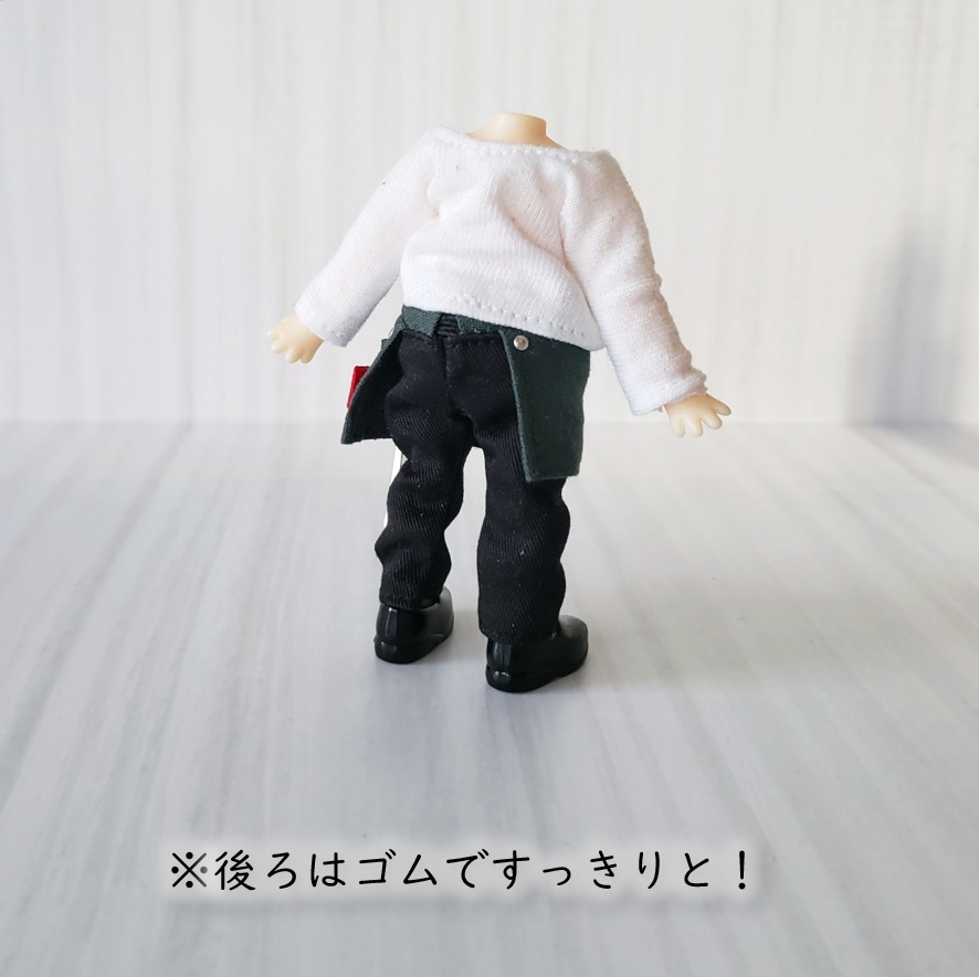 ねんどーる着用可💕可愛い殺人鬼さんのエプロン🔪💀