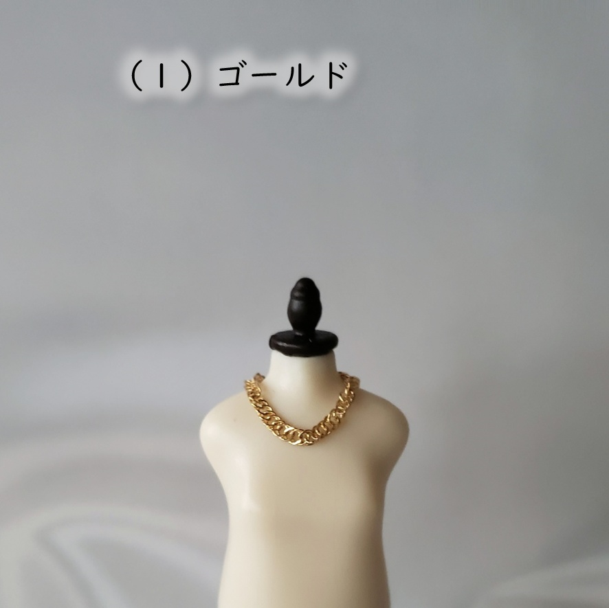 ねんどろいど・オビツ着用可💎基本のねじりチェーンのネックレス