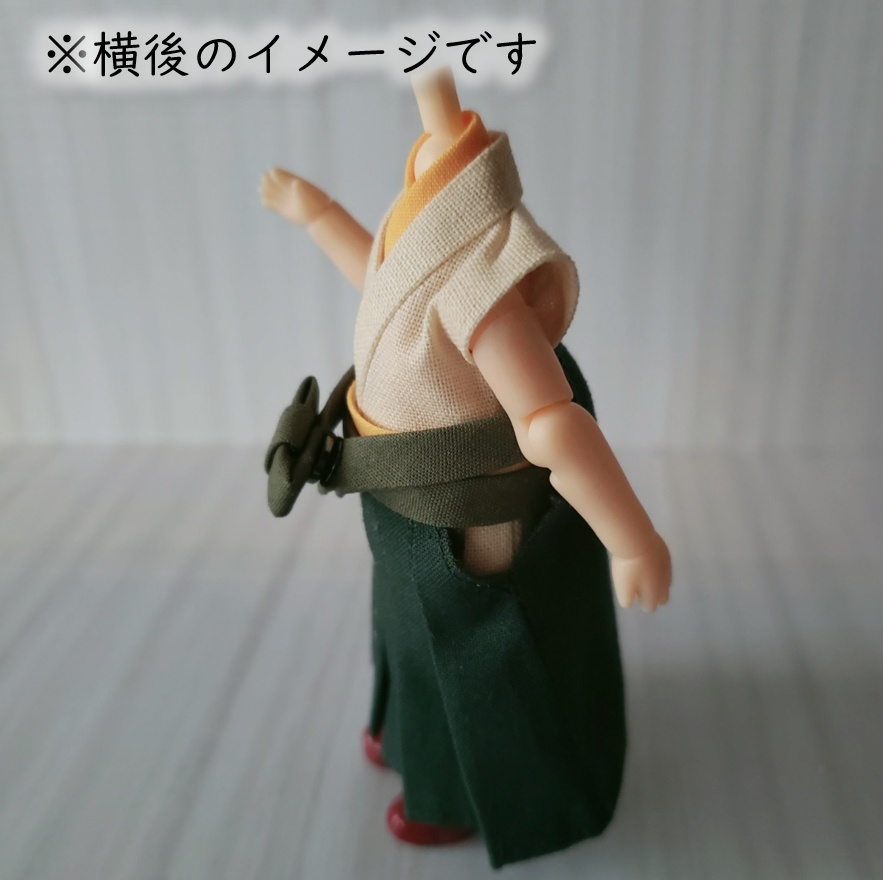 ねんどーる着用可👘虎の羽織袴🐅