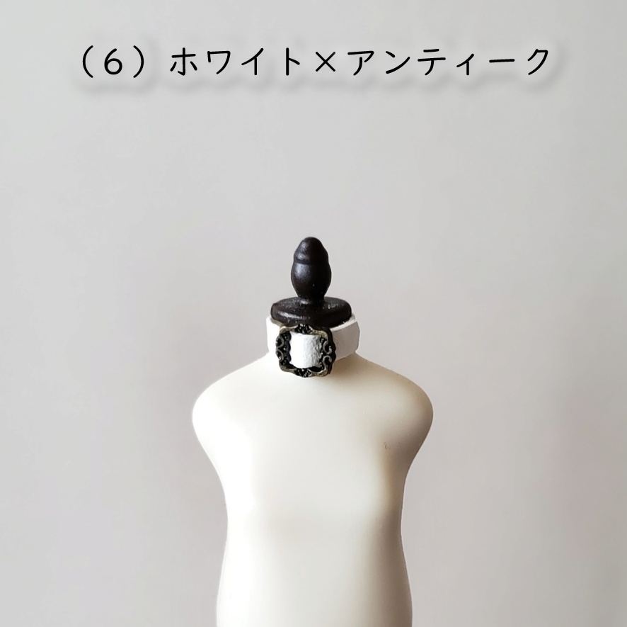 ねんどろいど・オビツ着用可💎ゴシック調レザーチョーカー