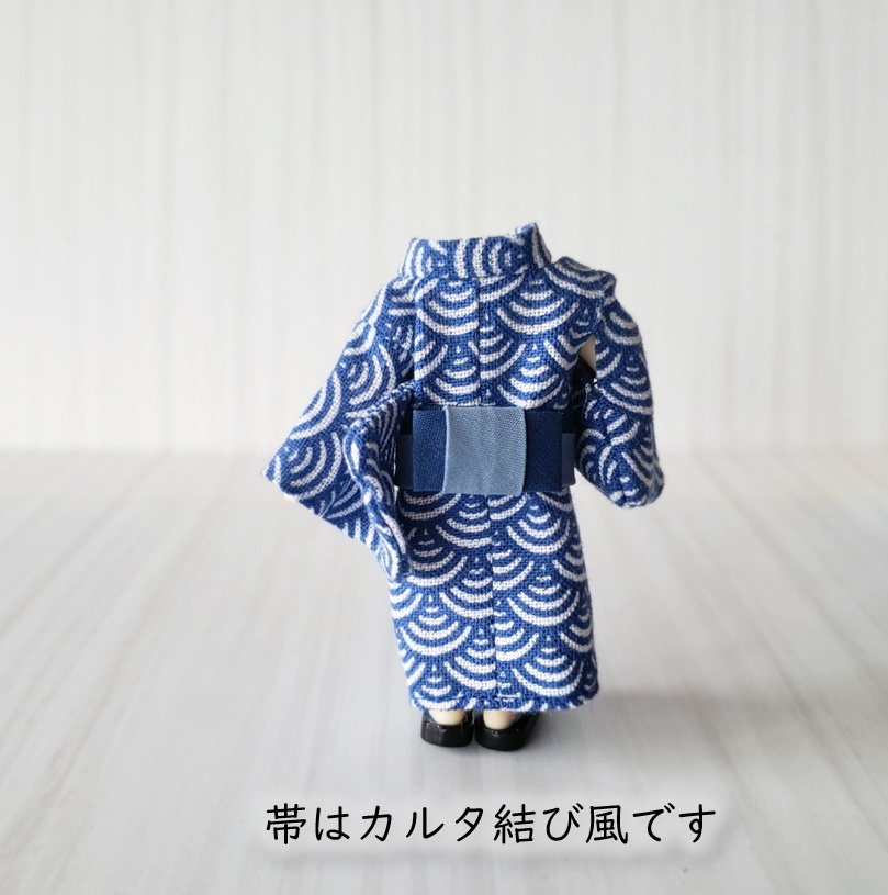ねんどーる着用可👘日本の伝統文様シリーズ🌊第一弾(青海波・網代・鱗)