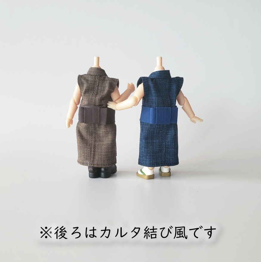 ねんどーる着用可👘龍の羽織と着流し🐉第二弾