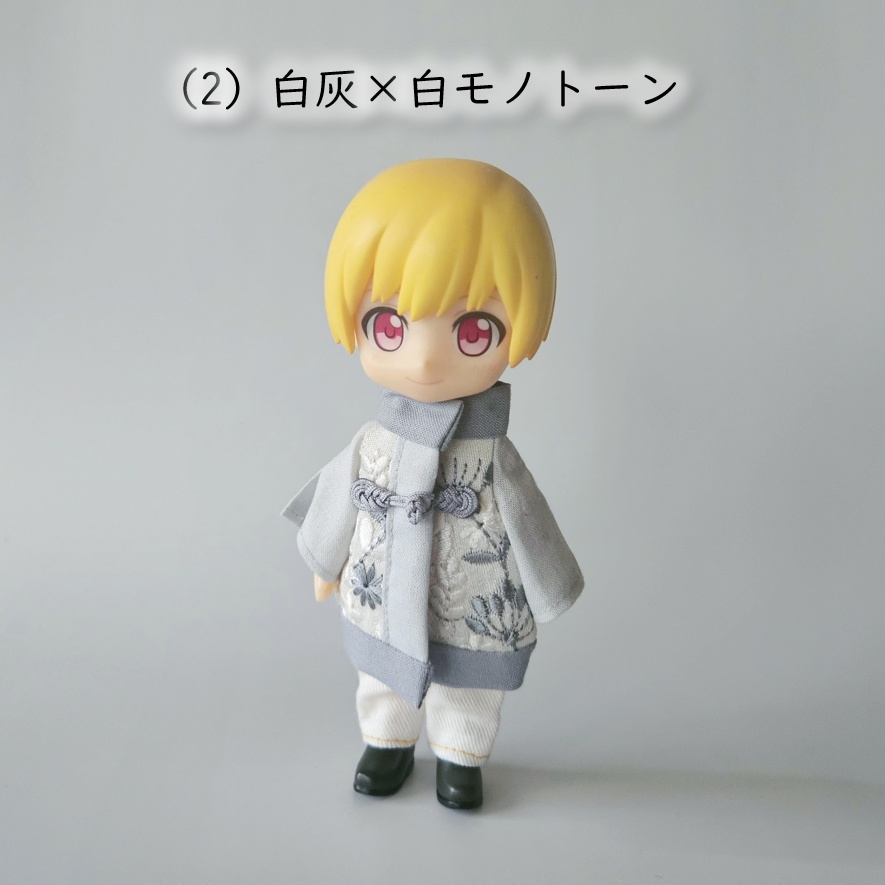 1/12ドール🌼刺繍の綺麗なチャイナコート🧥