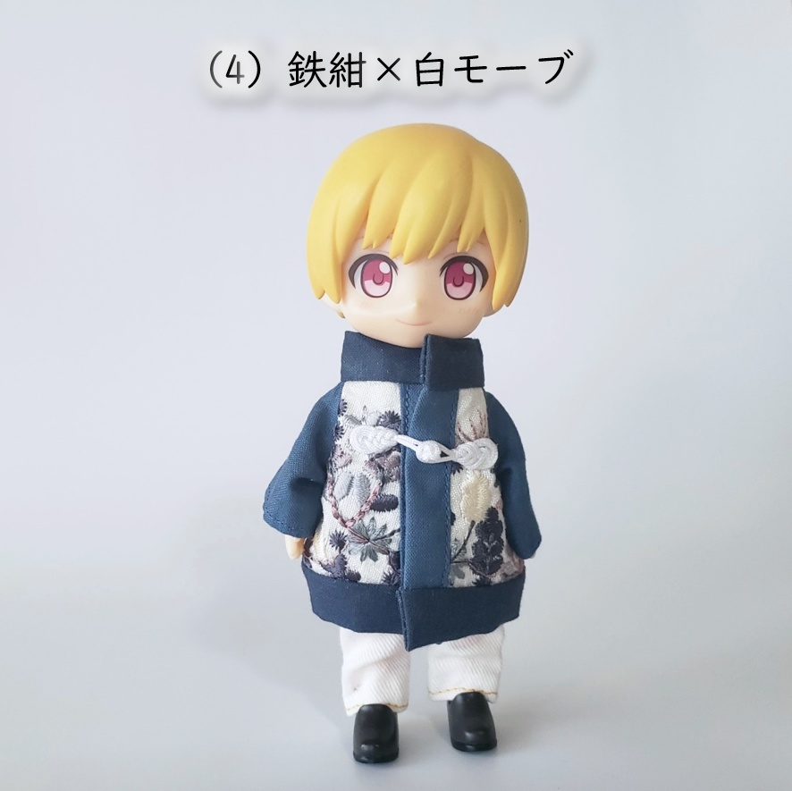 1/12ドール🌼刺繍の綺麗なチャイナコート🧥