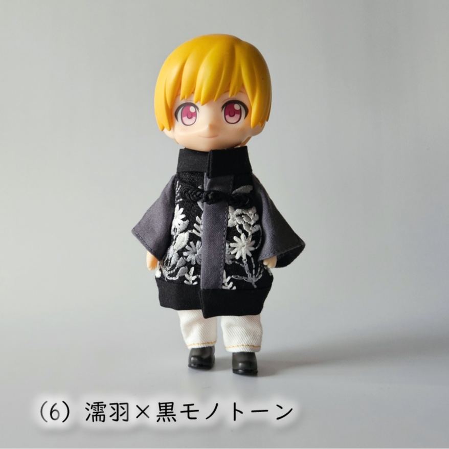 1/12ドール🌼刺繍の綺麗なチャイナコート🧥