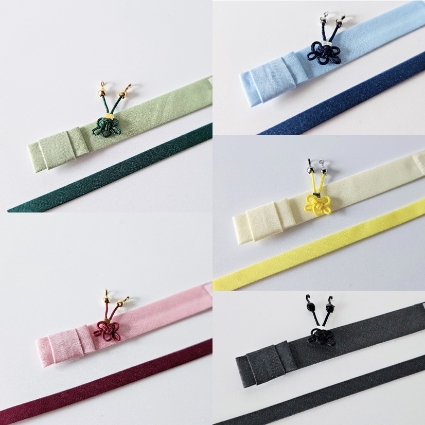 オビツ11・ねんどーる着用可🌼『白菊』の白い羽織シリーズ🌼半衿・帯・羽織紐セット