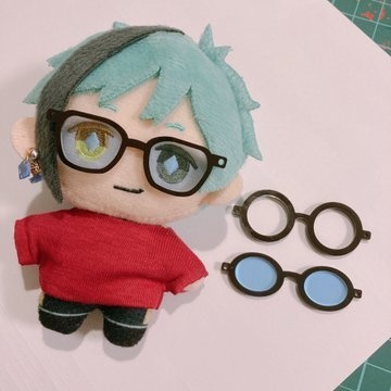 ラウンドメガネ(10㎝ぬい)