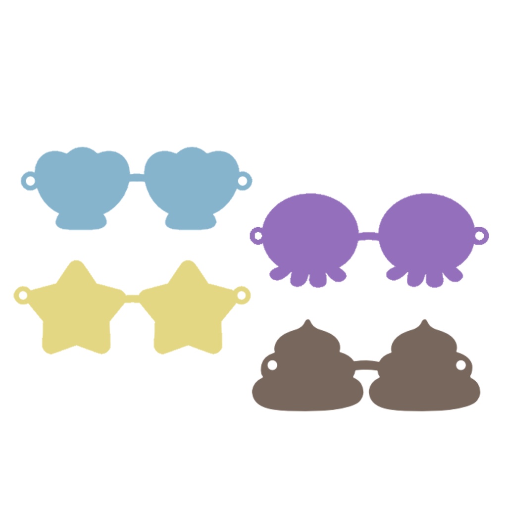 パーティーサングラス(10㎝ぬい)