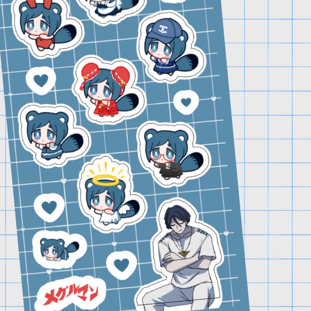 あざみさんシール