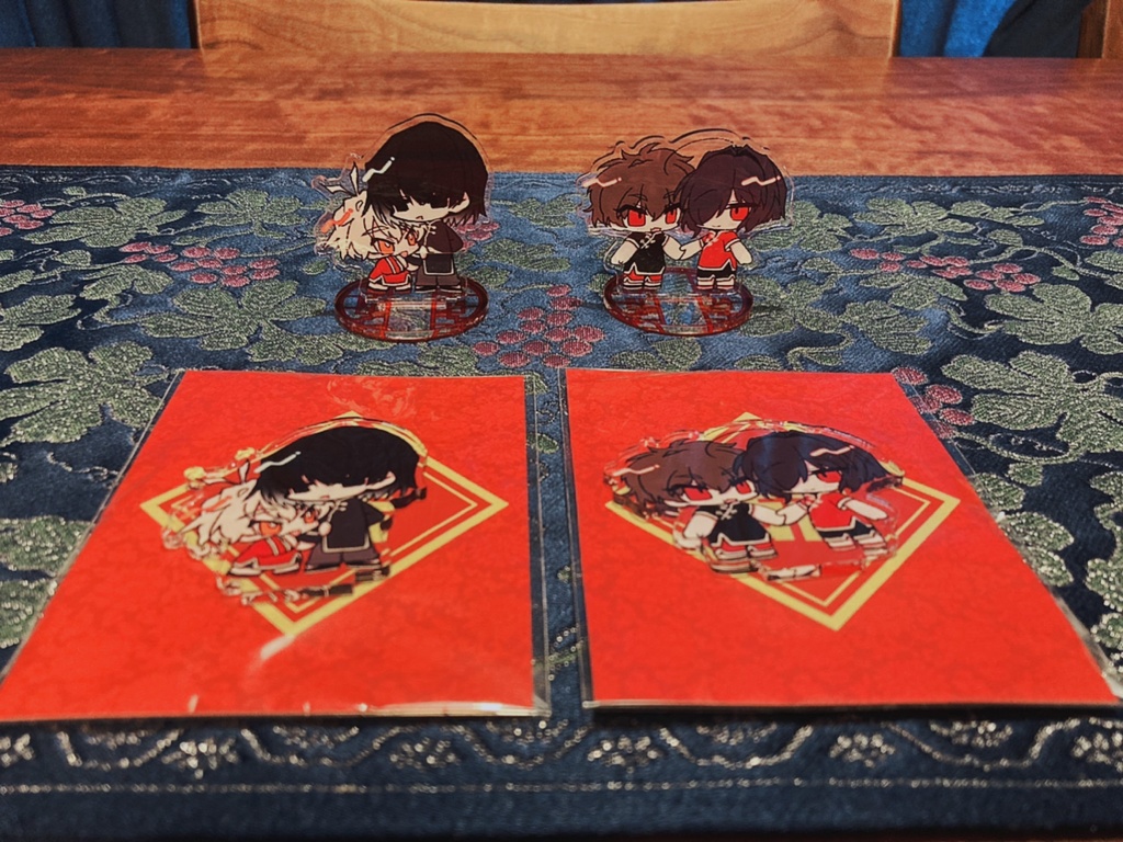 【シュンのま×チャイナ】アクリルフィギュアスタンド